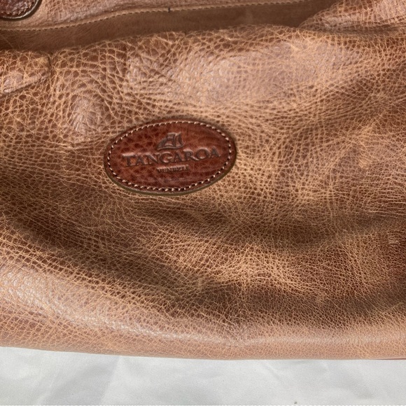 Tangaroa Terrida leather wheel luggage - Picture 8 of 12